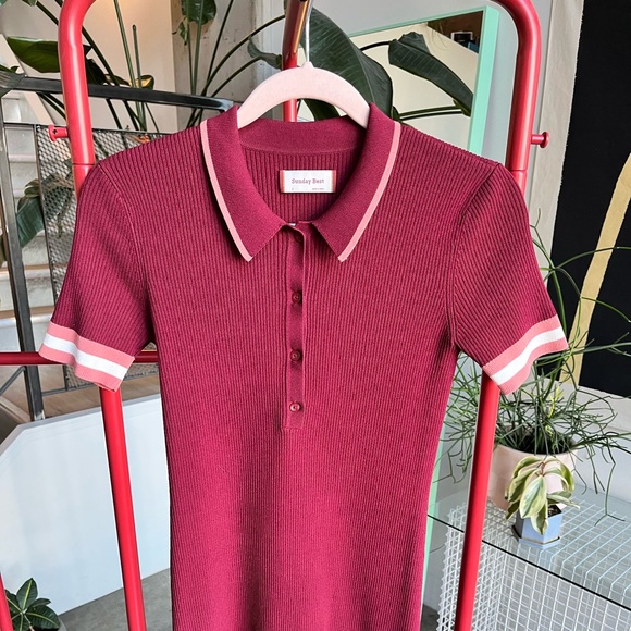 Sunday Best ribbed dress size small - Picture 4 of 4